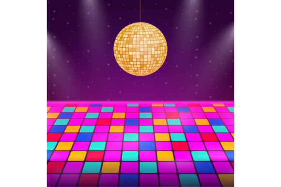 Download Dance Floor. Night Disco Parties. Retro - Dance floor Collection