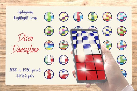 Download Disco Dance Floor Highlight Icons - Dance floor Collection